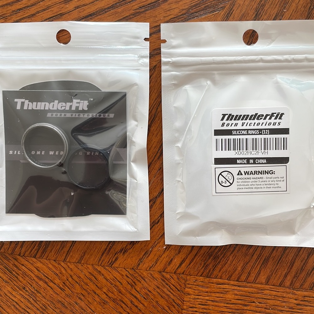 ThunderFit, Silicone Wedding Rings